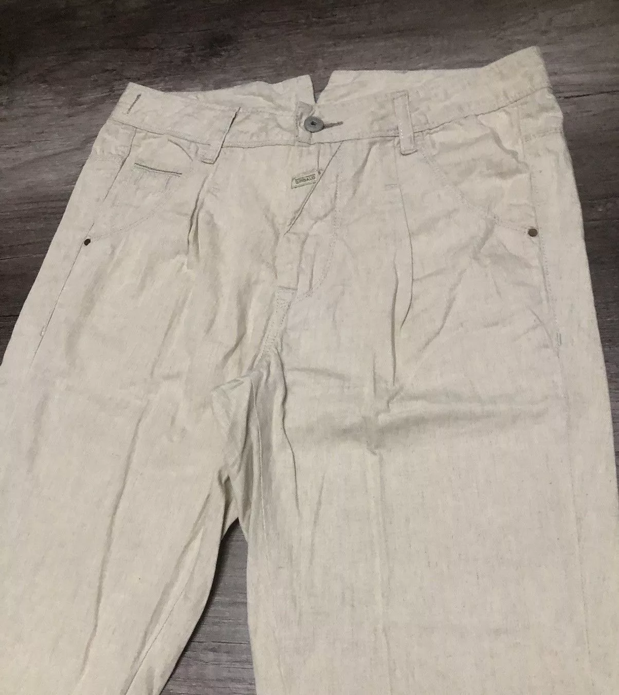 Designer Pants Designer × Marithe + Francois Girbaud × Vintage MARITHE FRANCOIS GIRBAUD CASUAL PANT White