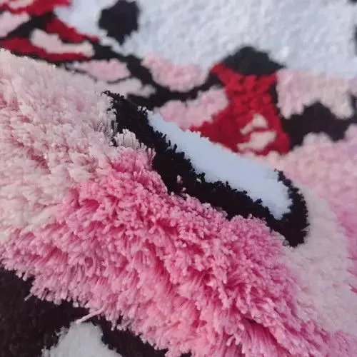 Other Miscellaneous Other Pink Cartoon Character Handmade Soft Rug Multi