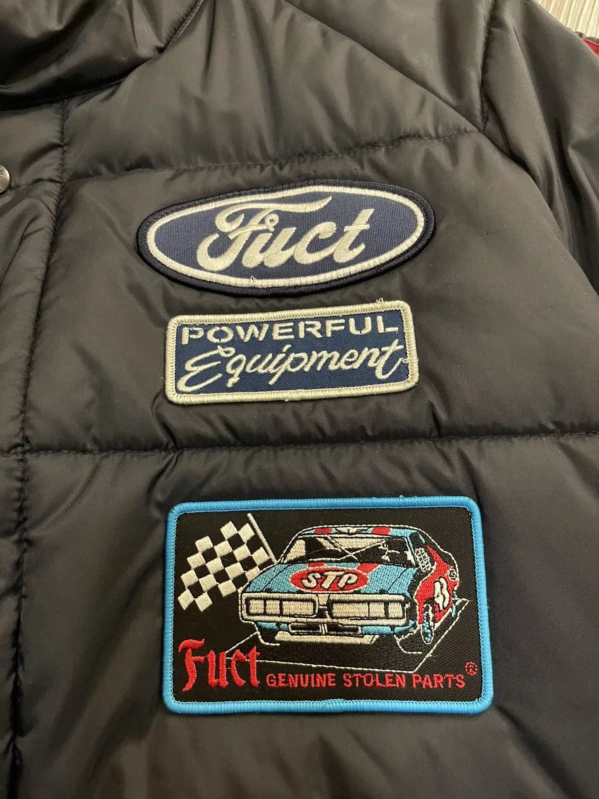 FUCT Light Jackets FUCT × SSDD FUCT SSDD 20 Year Anniversary Racing Jacket 2011 Black