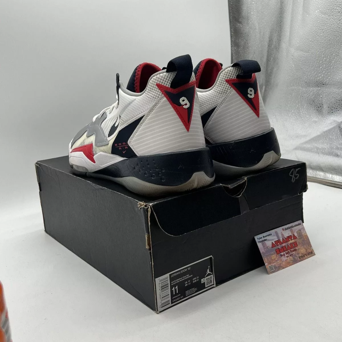 Nike Low Top Sneakers Nike Jordan Zoom 02 Olympics White