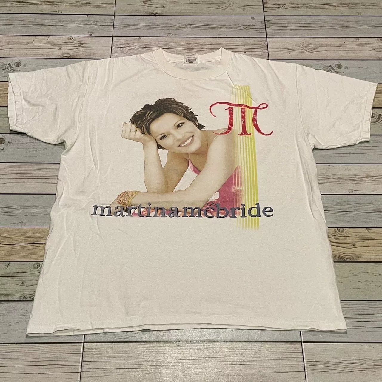 Band Tees Short Sleeve T Shirts Band Tees × Vintage Rare Vintage Martina McBride Band Tour Tee Country Music White
