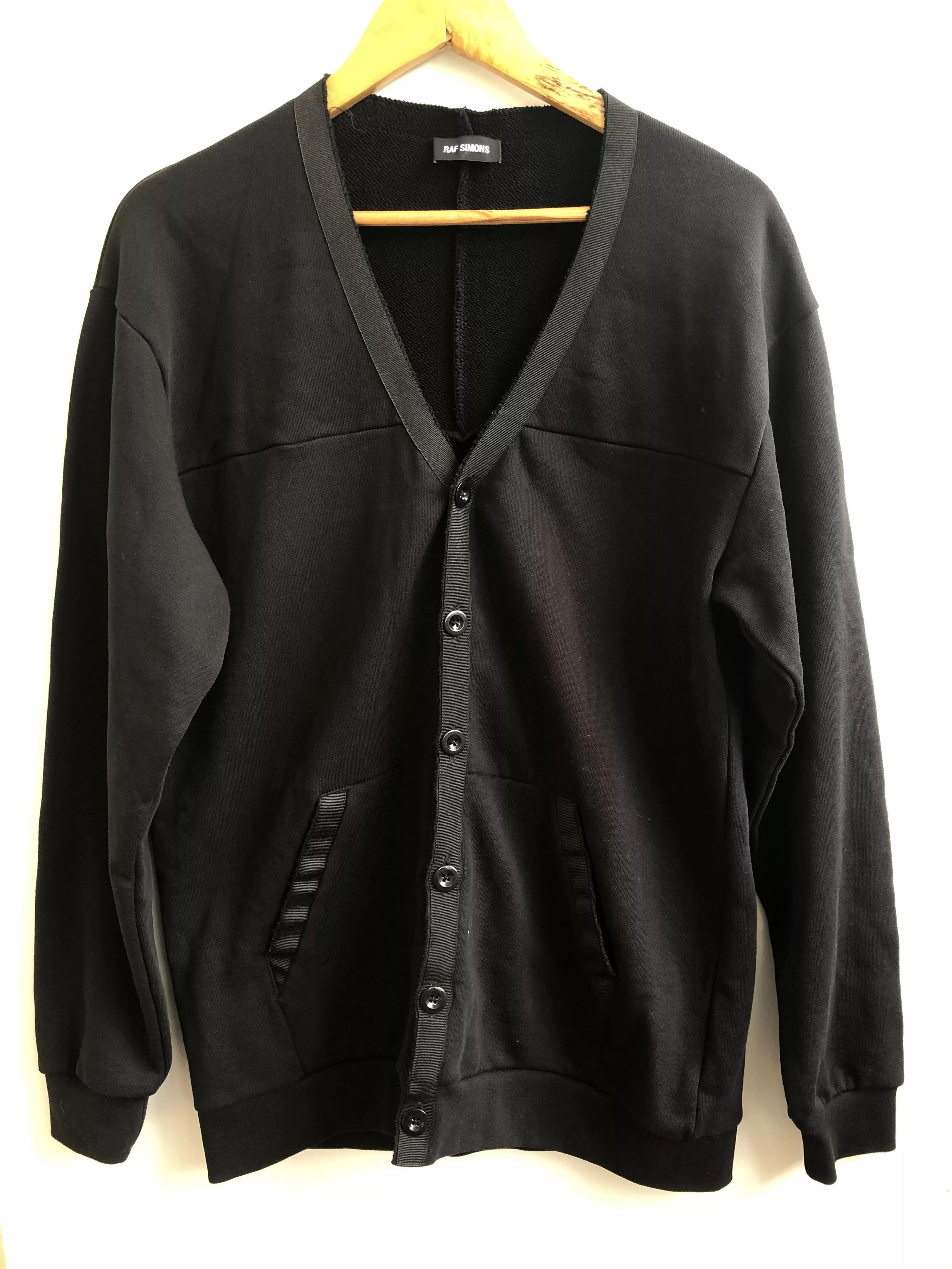 Raf Simons Sweatshirts Hoodies raf simons cardigan Black