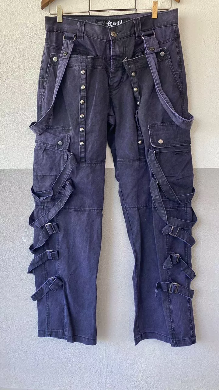 DENIM TEARS Denim DENIM TEARS × Designer × Seditionaries rare king of street cargo bondage seditionaries pants Multi