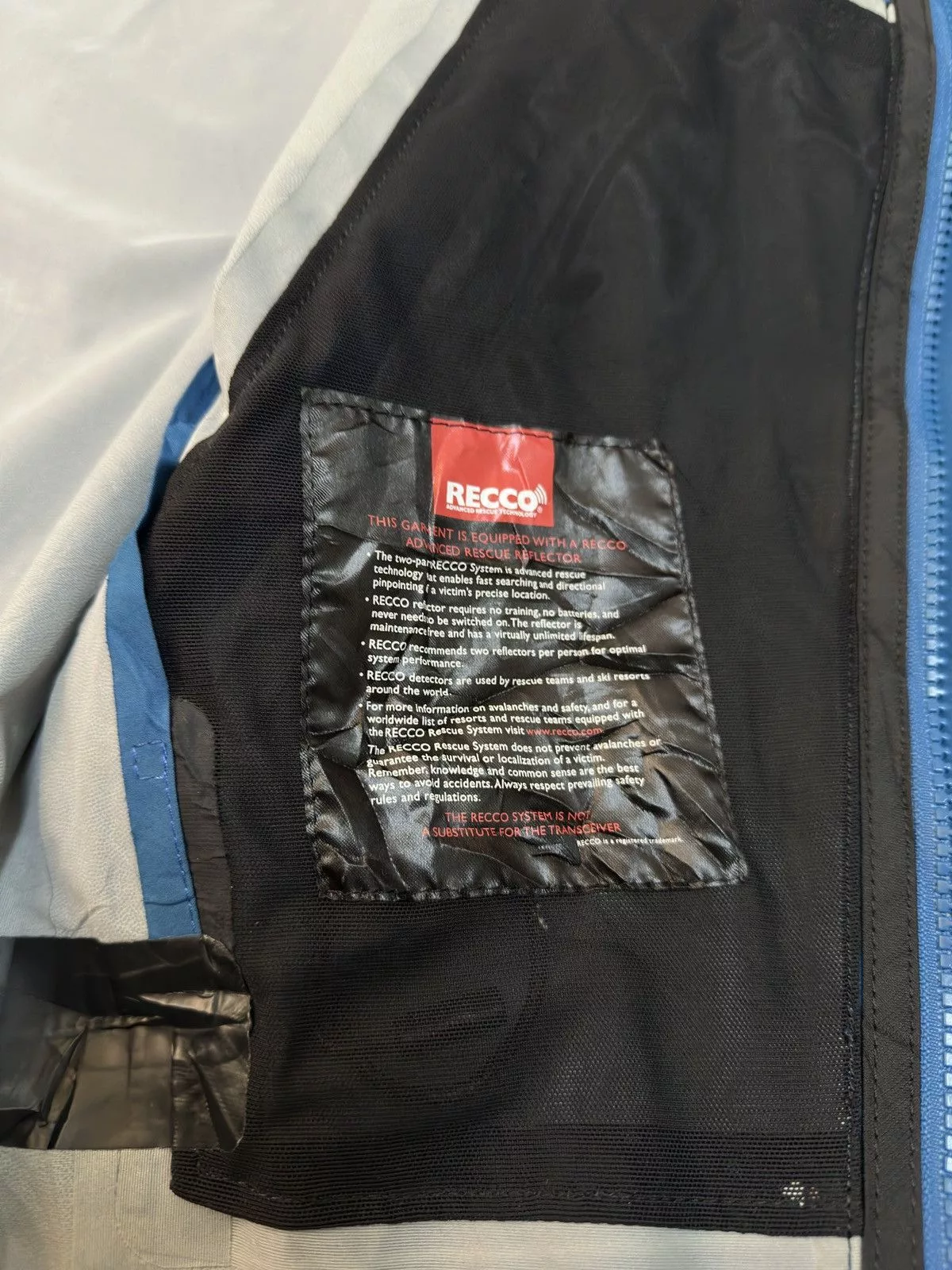 Klattermusen Light Jackets Klattermusen Allgrön Gorpcore Waterproof Jacket Blue