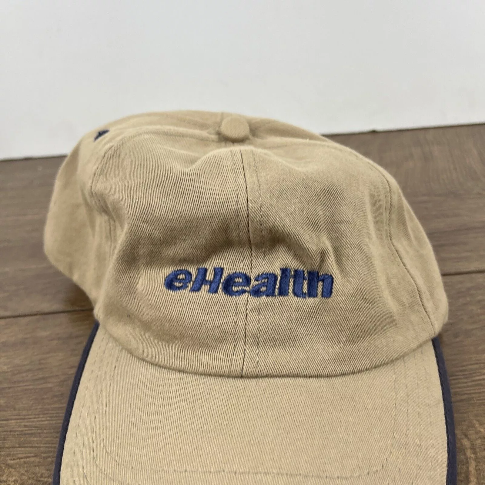 Other Hats Other eHealth Hat E Health Hat Tan Brown Hat Adjustable Snapback A