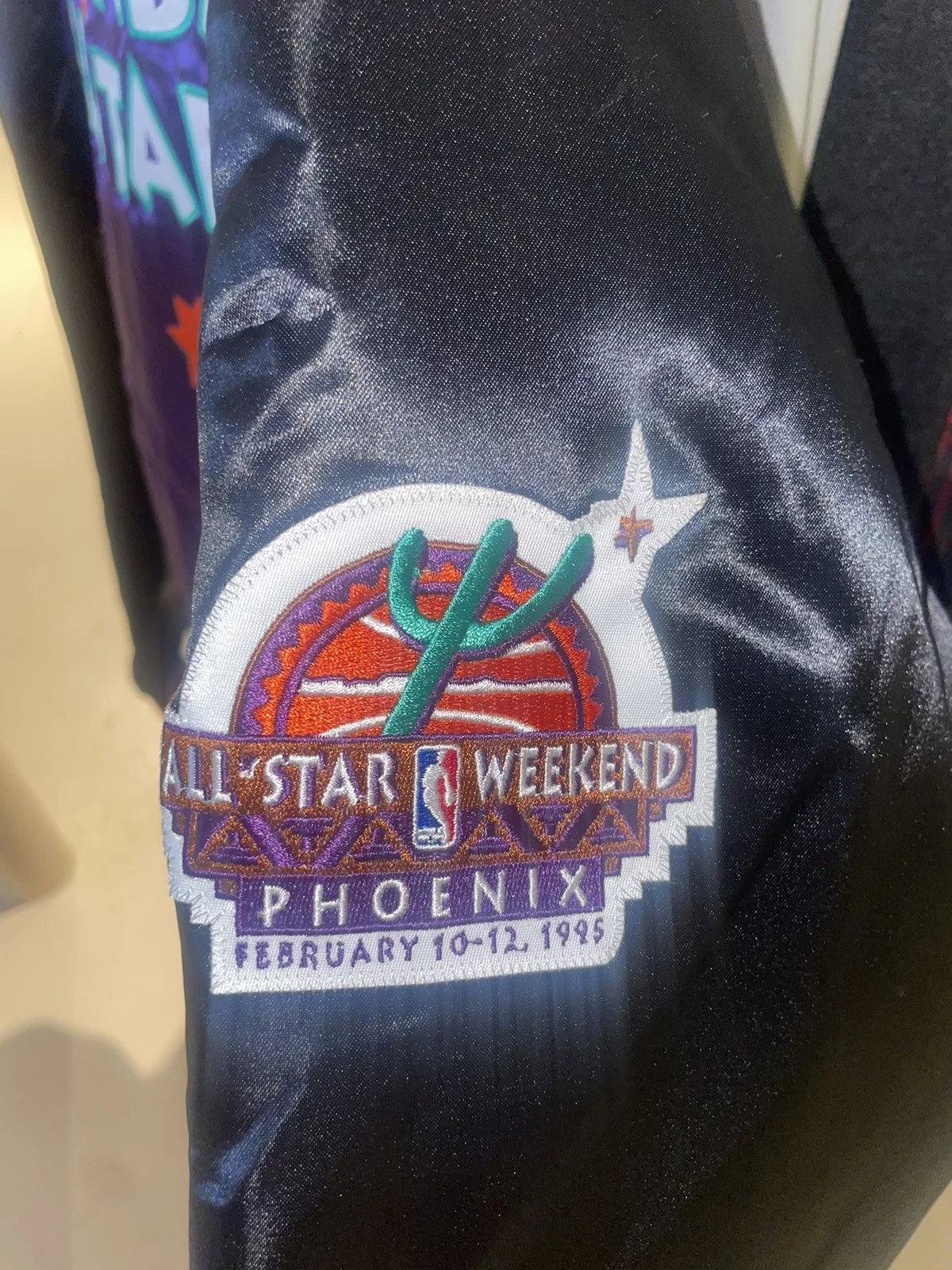 Mitchell & Ness Light Jackets Mitchell & Ness 1995 All Star jacket Purple