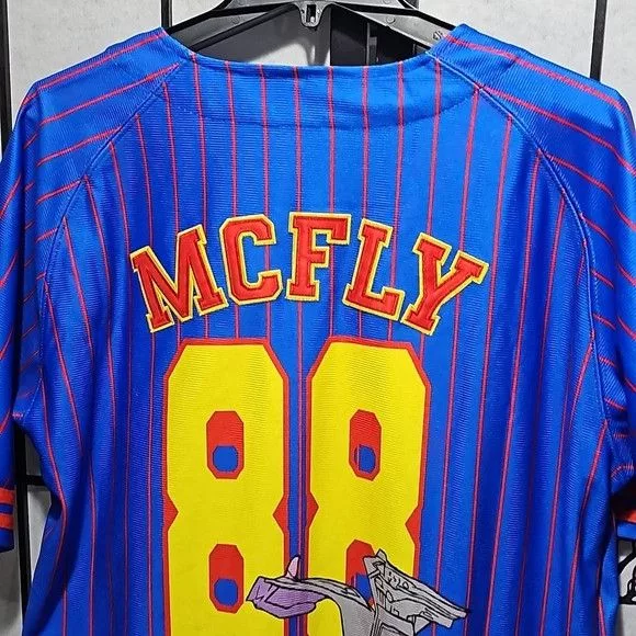 Other Jerseys Other Back to the Future Marty McFly Baseball Jersey Large Multi Sportswear