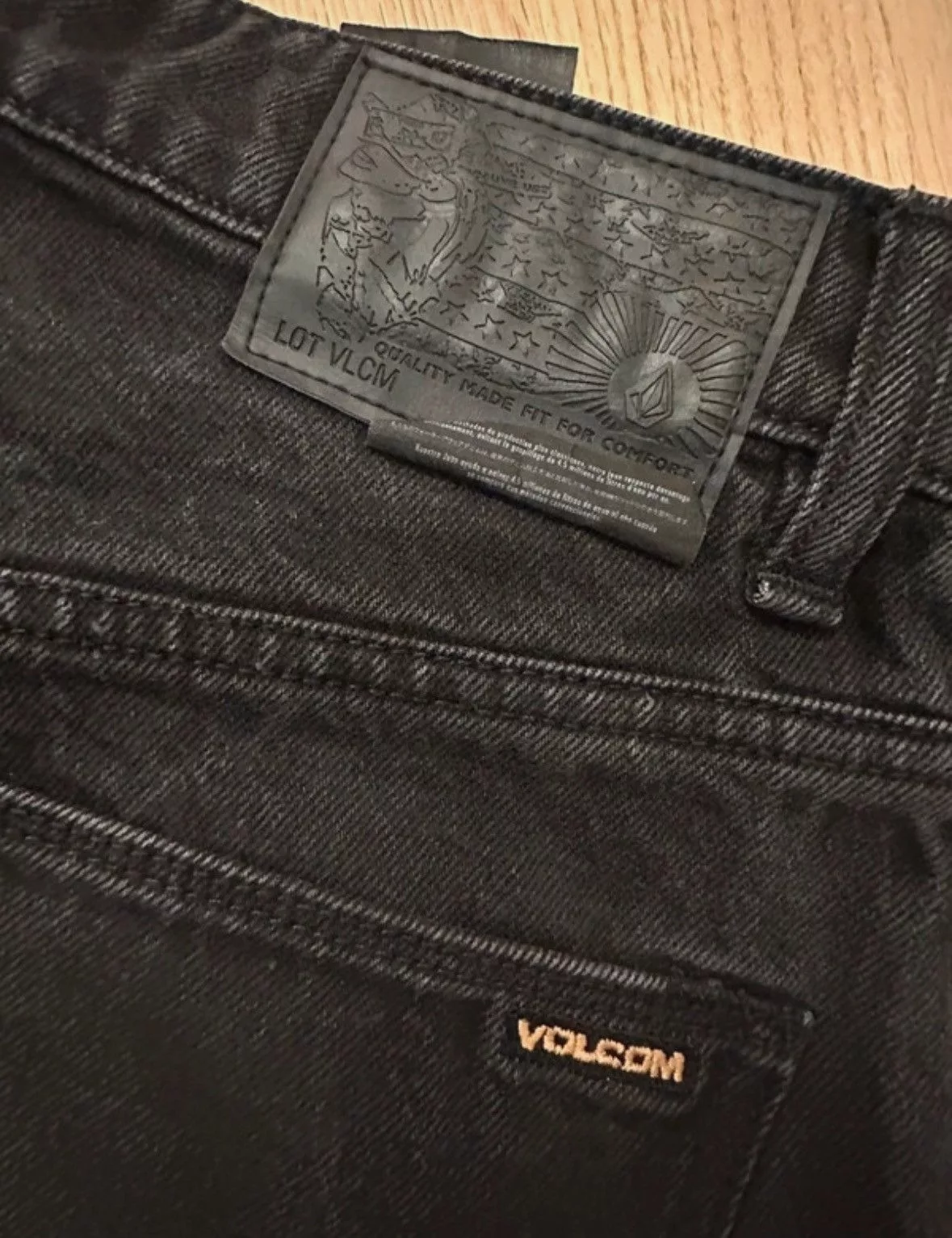 Volcom Denim Volcom Billow Pants Black 29