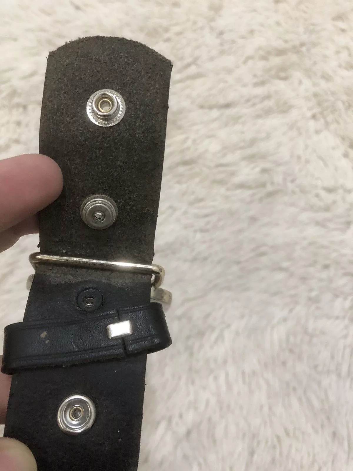 Dsquared2 Belts Dsquared2 Leather Belt Black