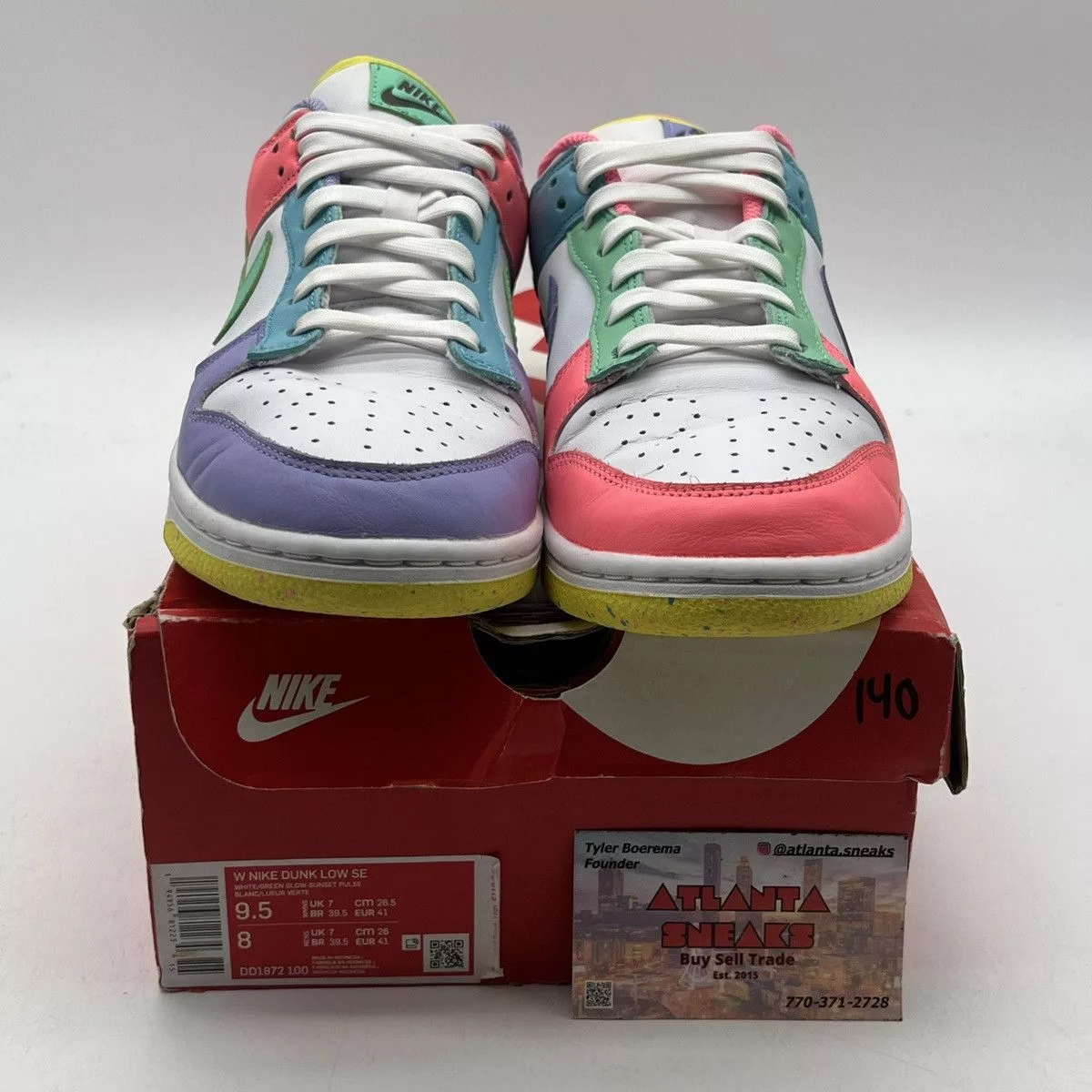 Nike Low Top Sneakers Wmns Nike dunk low candy White