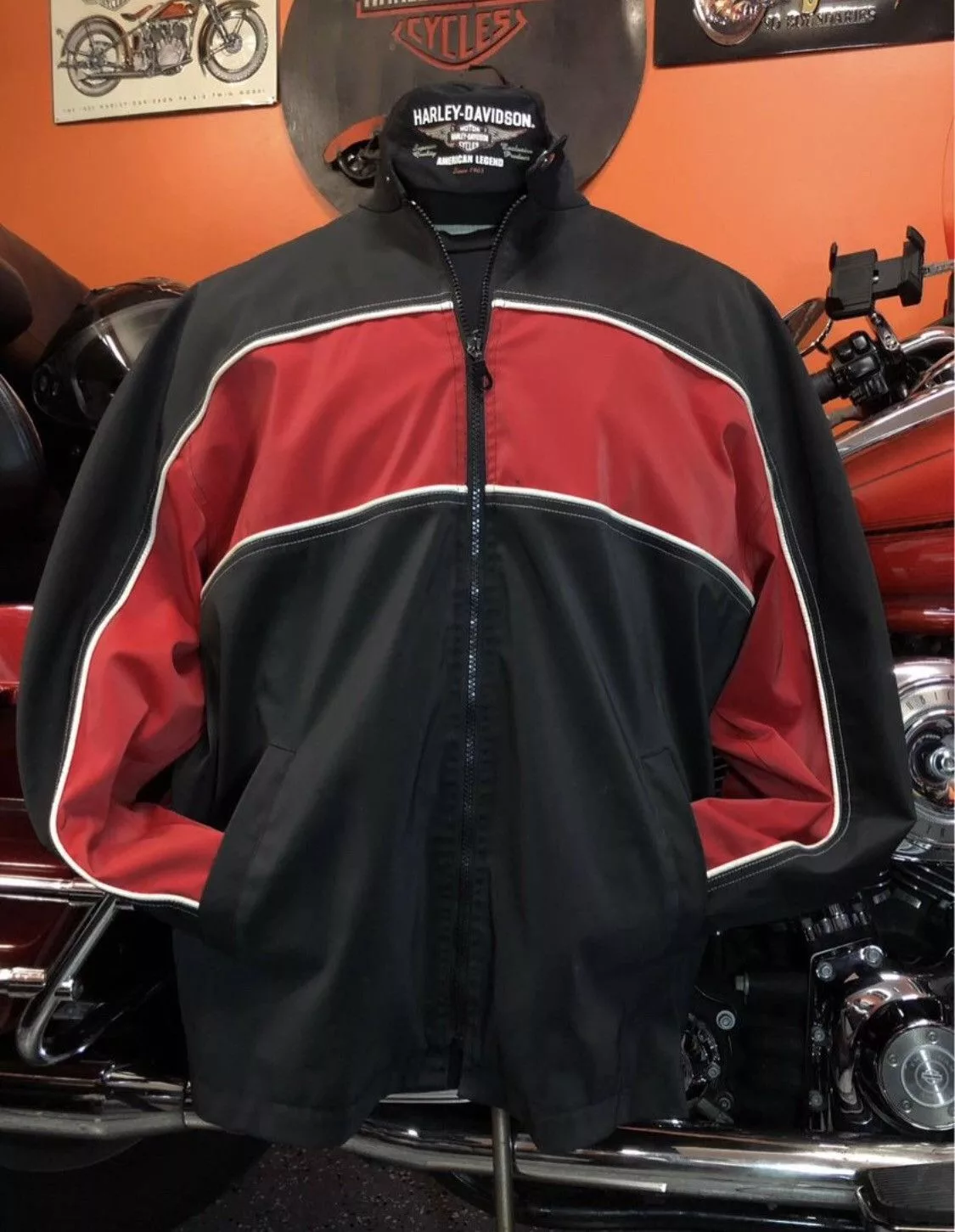 Decibel Raincoats Rain Coat Size Medium Men REFLECTIVE DECIBEL Black Workwear