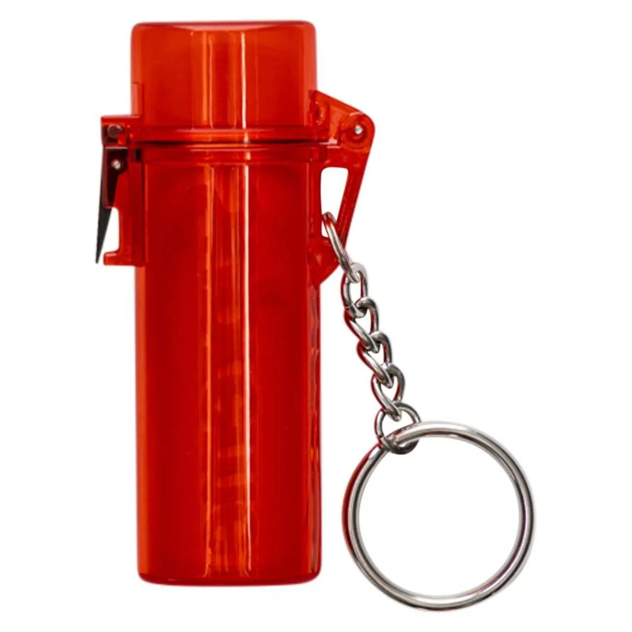 Supreme Supreme Supreme Waterproof Lighter Case Keychain Red