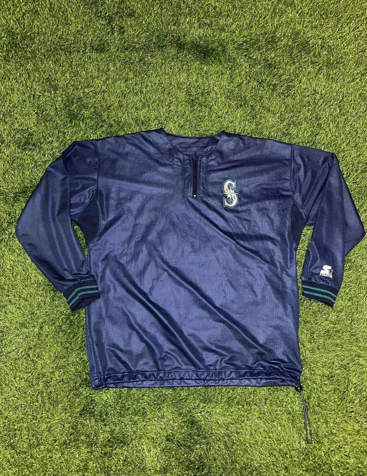 MLB Long Sleeve T Shirts MLB × Starter × Vintage Vintage Starter Mlb Seattle Mariners Longsleeve Size M Multi