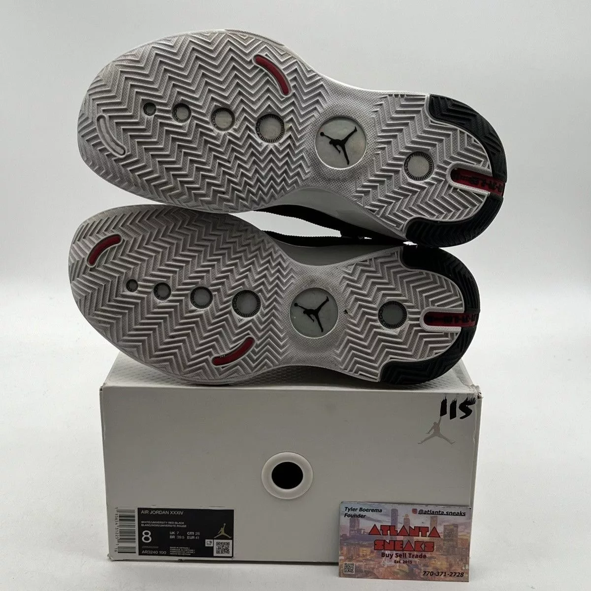 Jordan Brand Hi Top Sneakers Jordan Brand Air Jordan 34 Chicago White