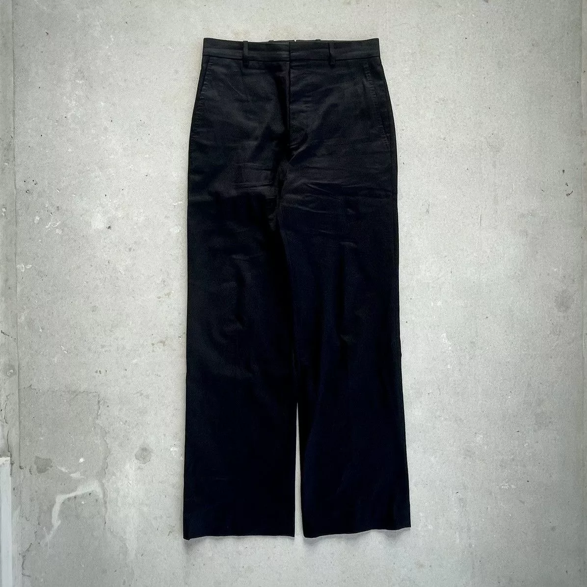 Ann Demeulemeester Casual Pants Ann Demeulemeester SS23 Cotton Pants Black