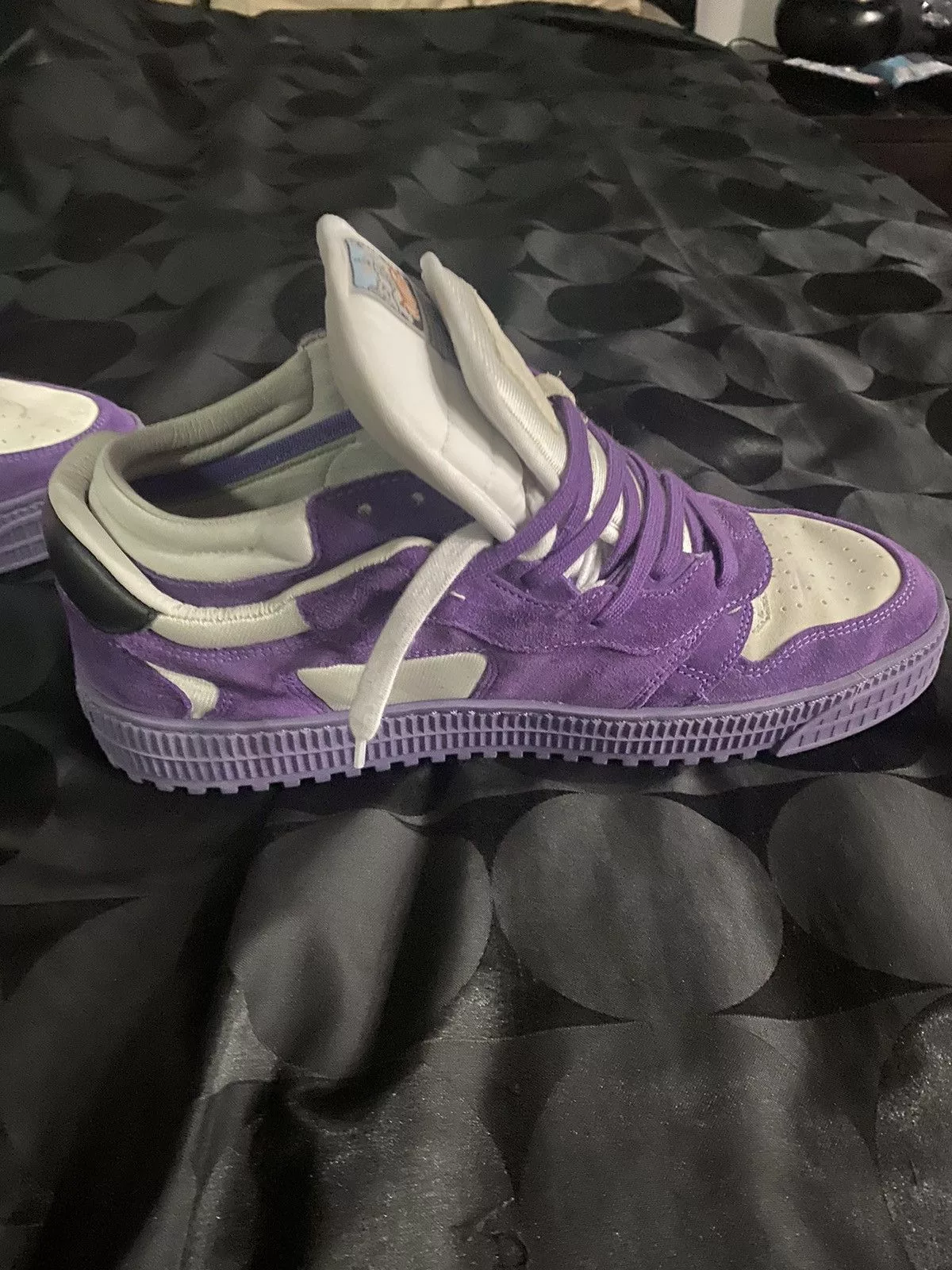 Off-White Low Top Sneakers Off-White Off- White Air Force Purple