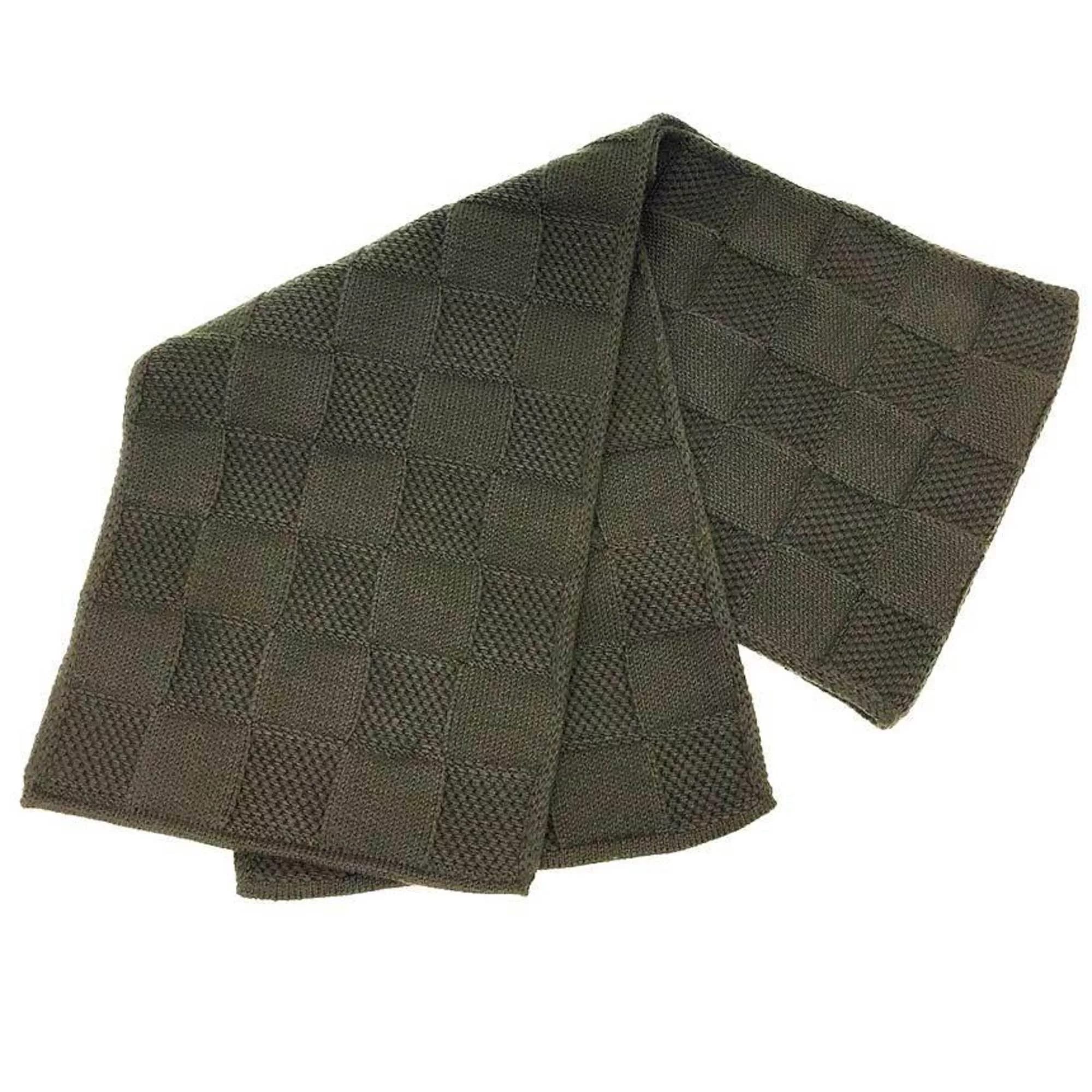 Louis Vuitton Scarves Louis Vuitton Damier Scarf Khaki 100% Wool Men's Women's aq9970 10013580 Brown
