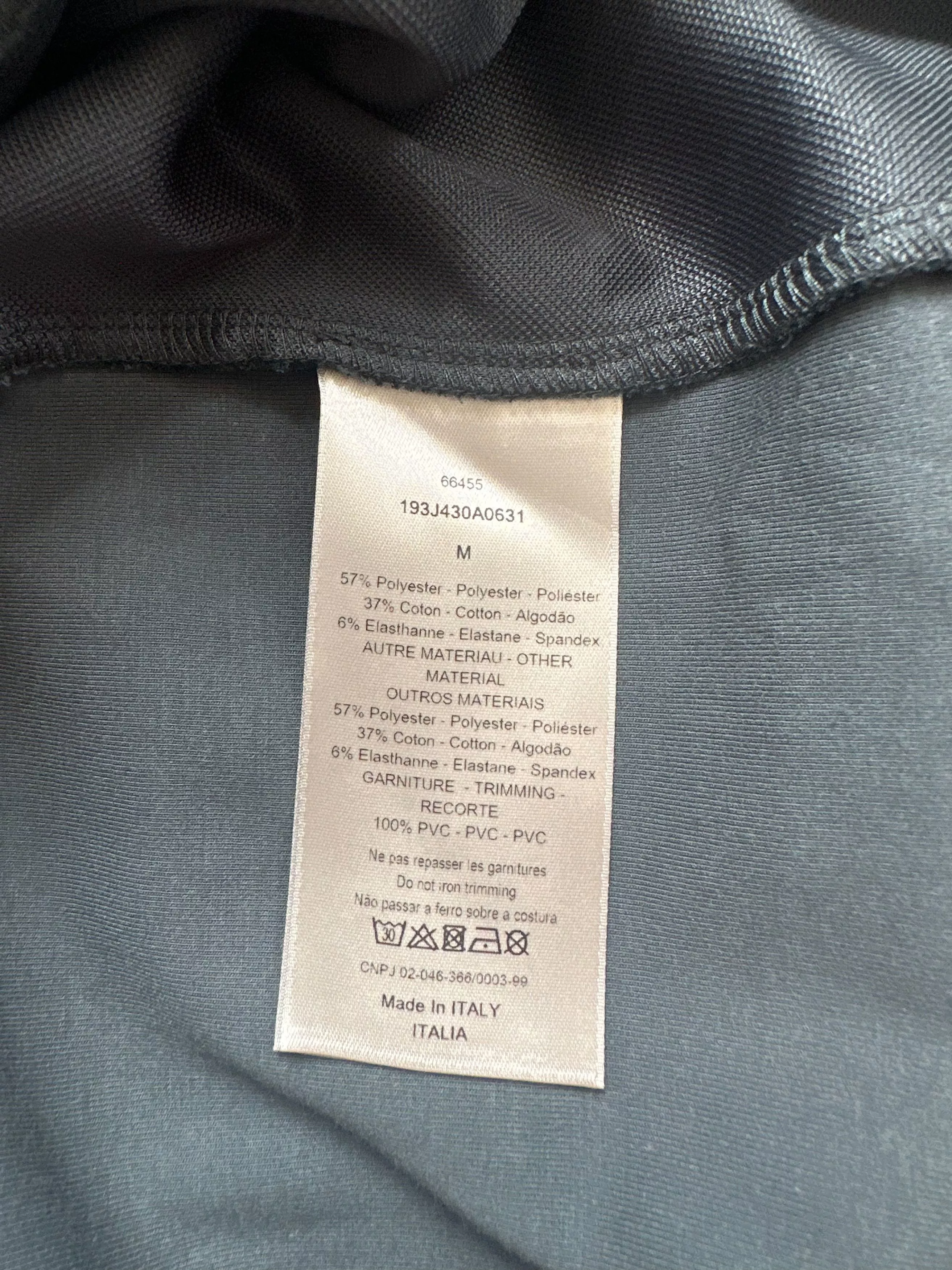Dior Light Jackets Dior Green Mini Logo Track Jacket