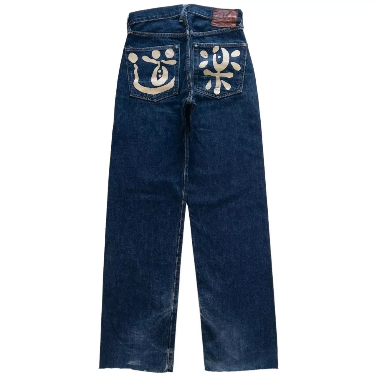Evisu Jeans Vintage Evisu Character Japanese Denim Jeans Size W27 Blue