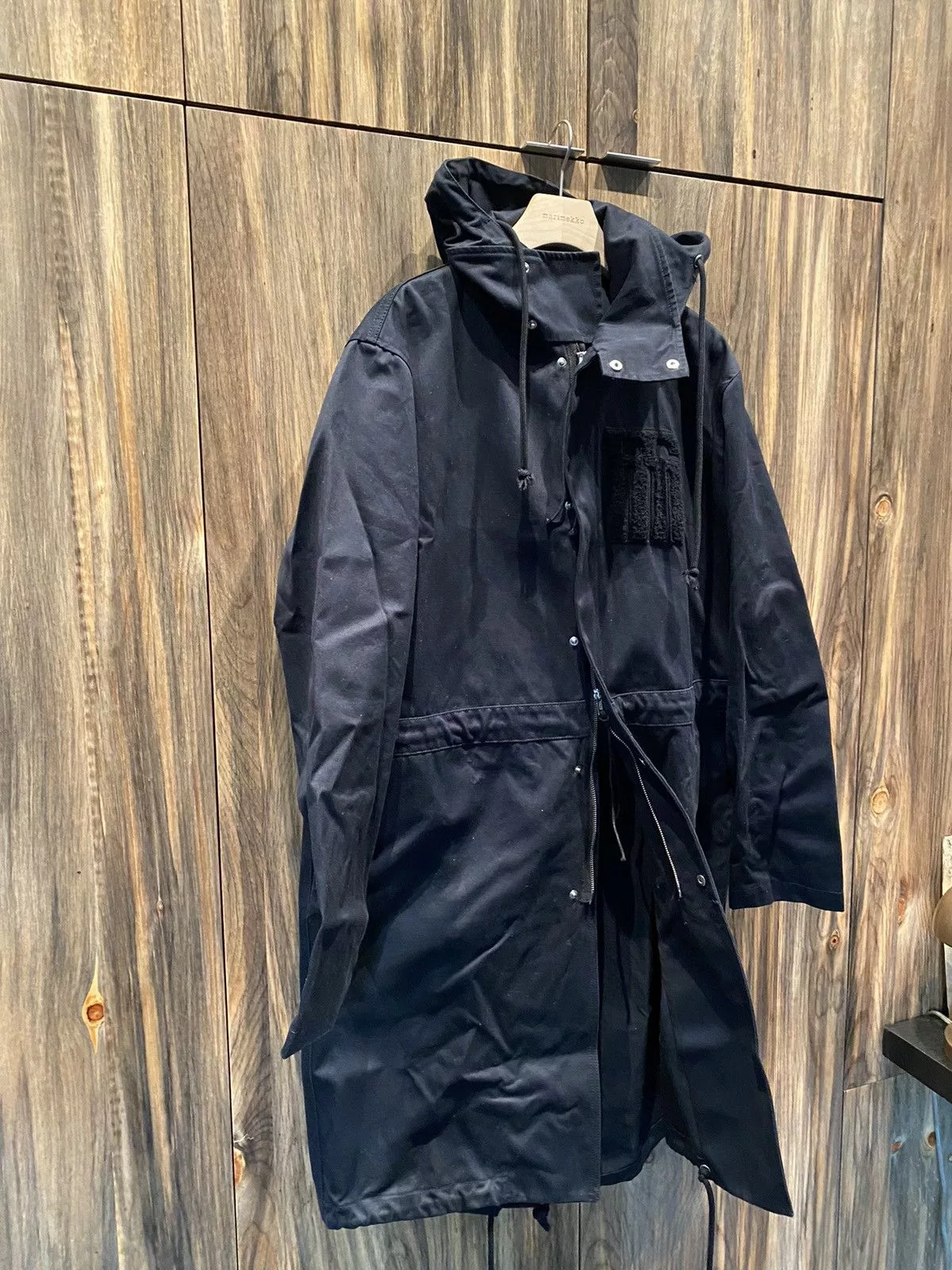 Raf Simons Parkas raf simons 2017 Detlef parka Black