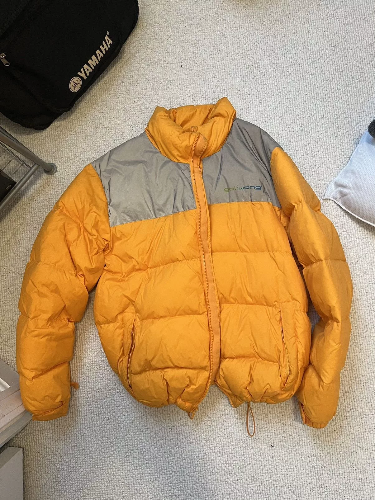 Golf Wang Heavy Coats Golf Wang Puffer Jacket Orange