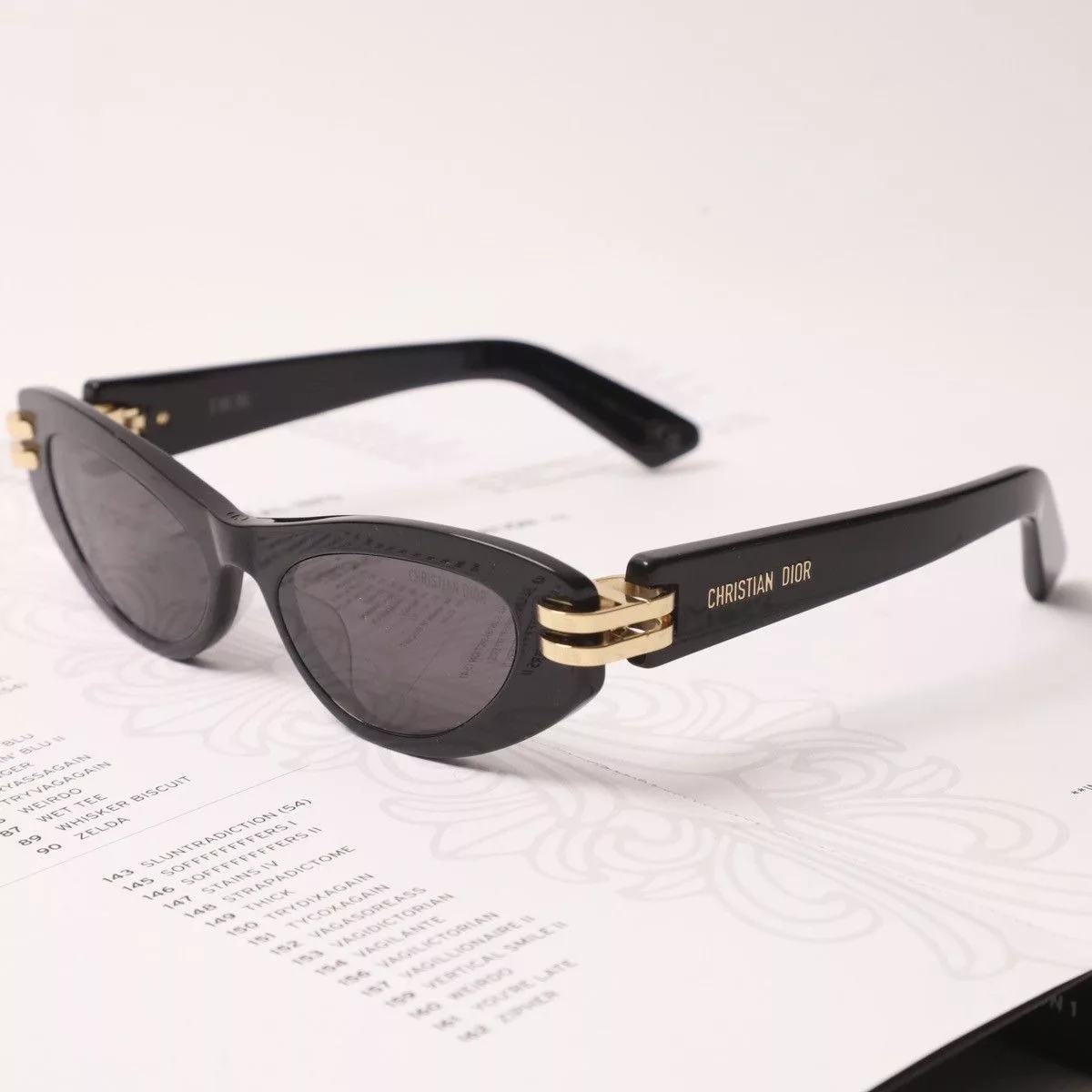 Dior Sunglasses DIOR CDIOR B1U SUNGLASSES Black