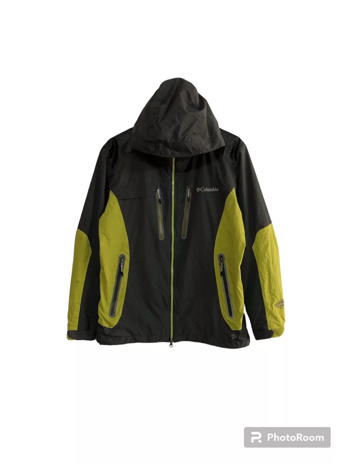 Columbia Light Jackets Y2K Columbia Hiking Hoodie Jacket Zipper Gray
