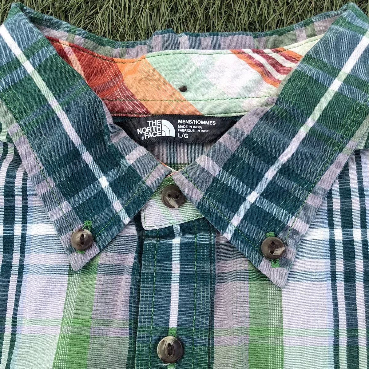 The North Face Shirts Button Ups The north face short sleeve dress shirt White Gorpcore