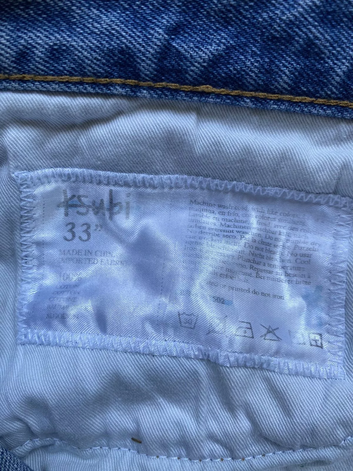Ksubi Denim Ksubi Rocky Denim Blue