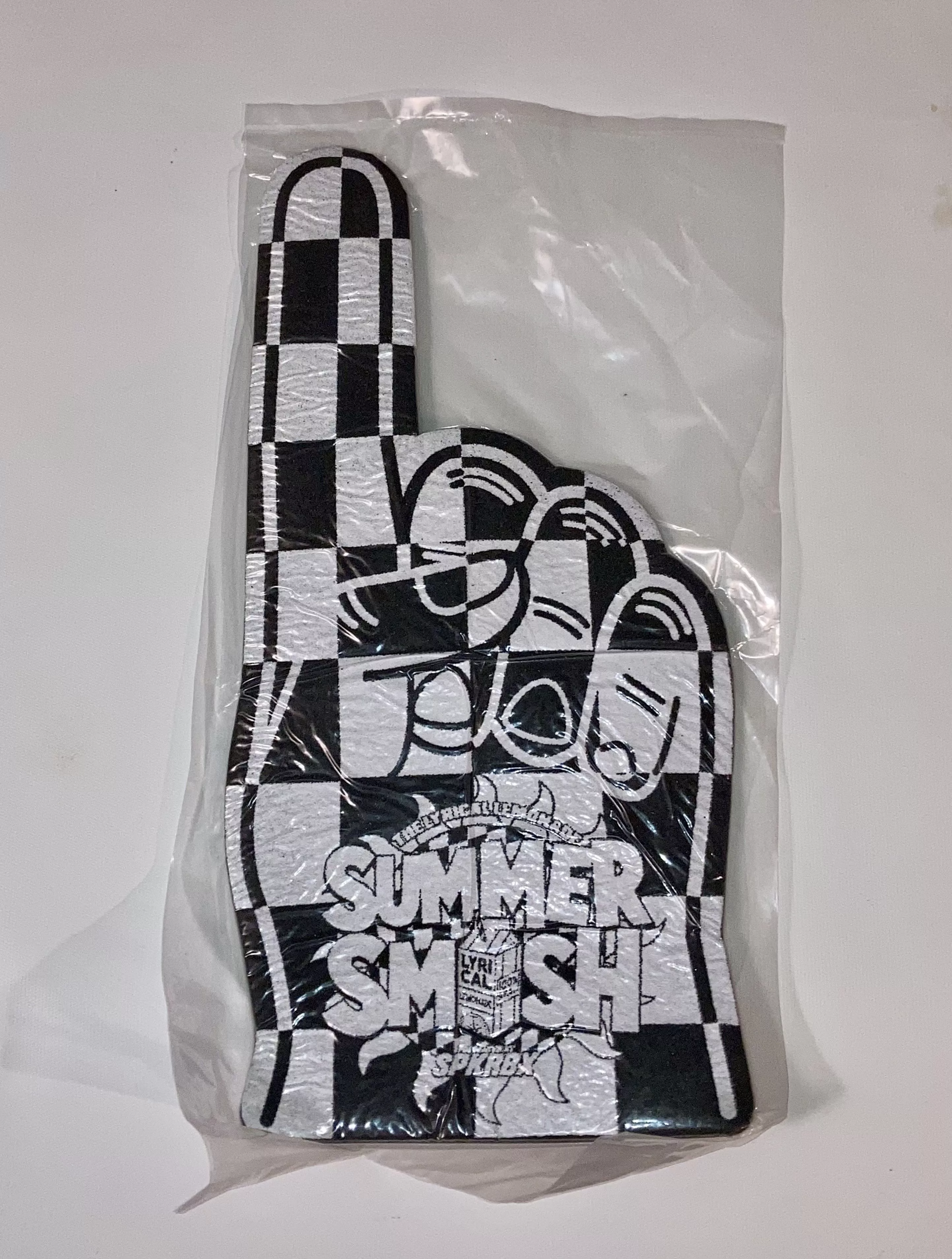 Lyrical Lemonade Miscellaneous Lyrical Lemonade Foam Finger Black