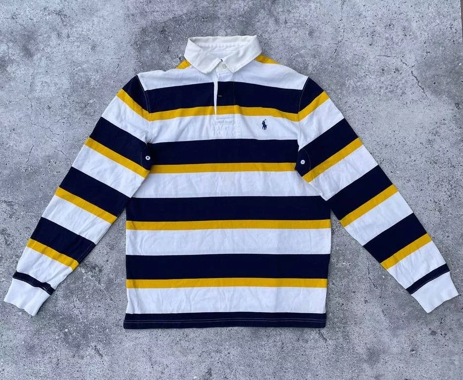 Polo Ralph Lauren Long Sleeve T Shirts Vintage Polo Ralph Lauren Longsleeve Size M Multi