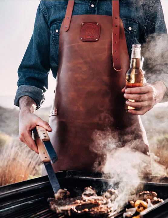Classic Apron - Cognac/Cognac