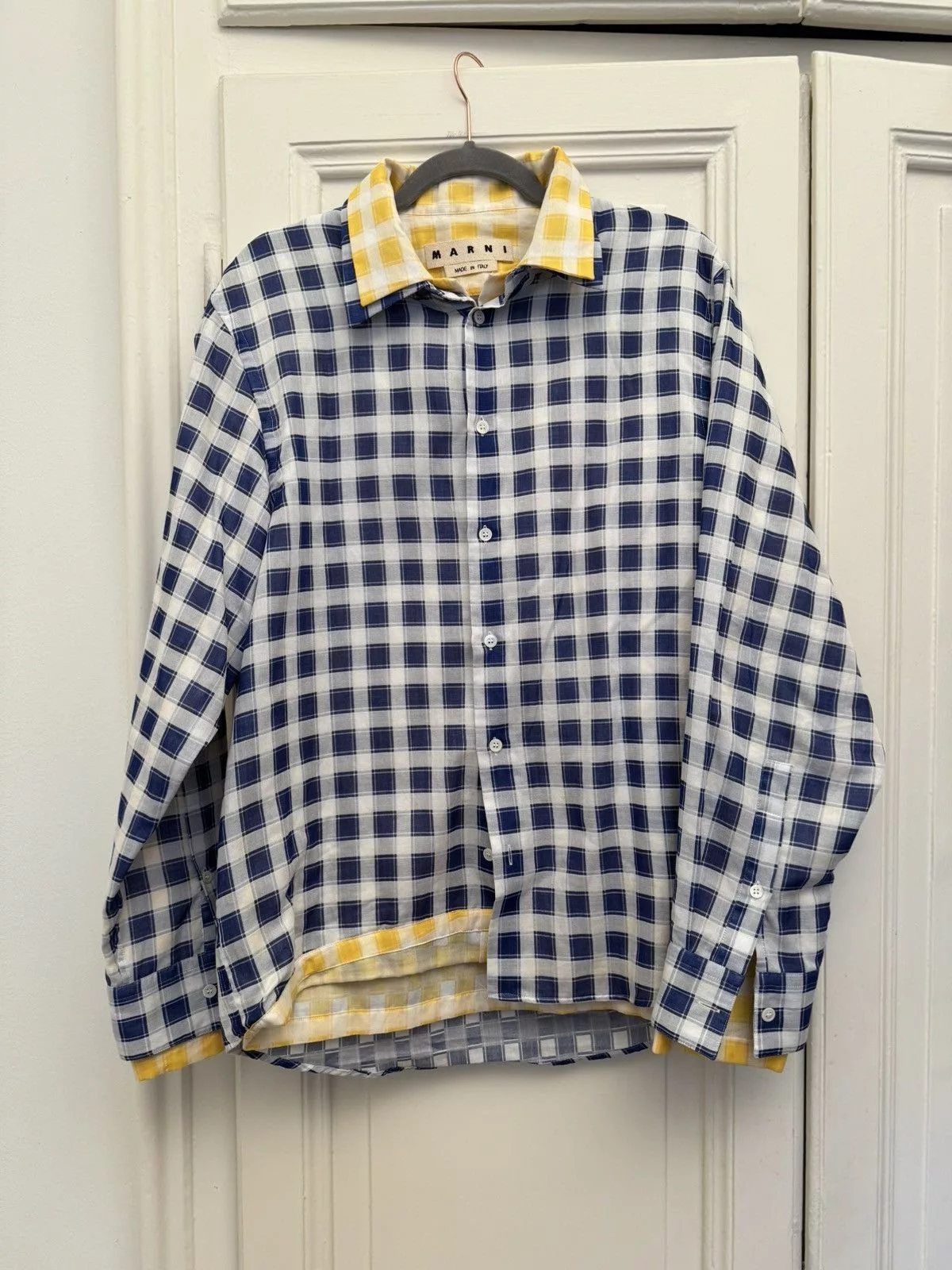 Marni Shirts Button Ups MARNI double long sleeve shirt SS19 Multi