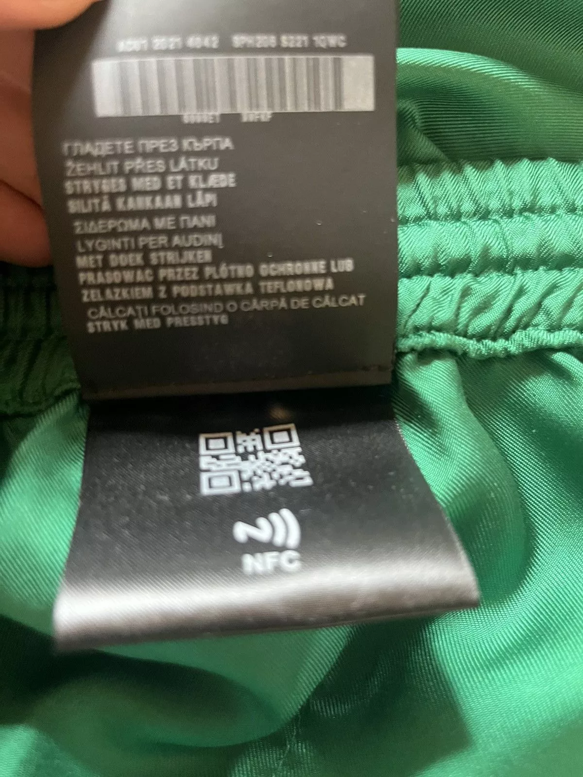 Prada Casual Pants Prada casual green silk pajama drawstring pants
