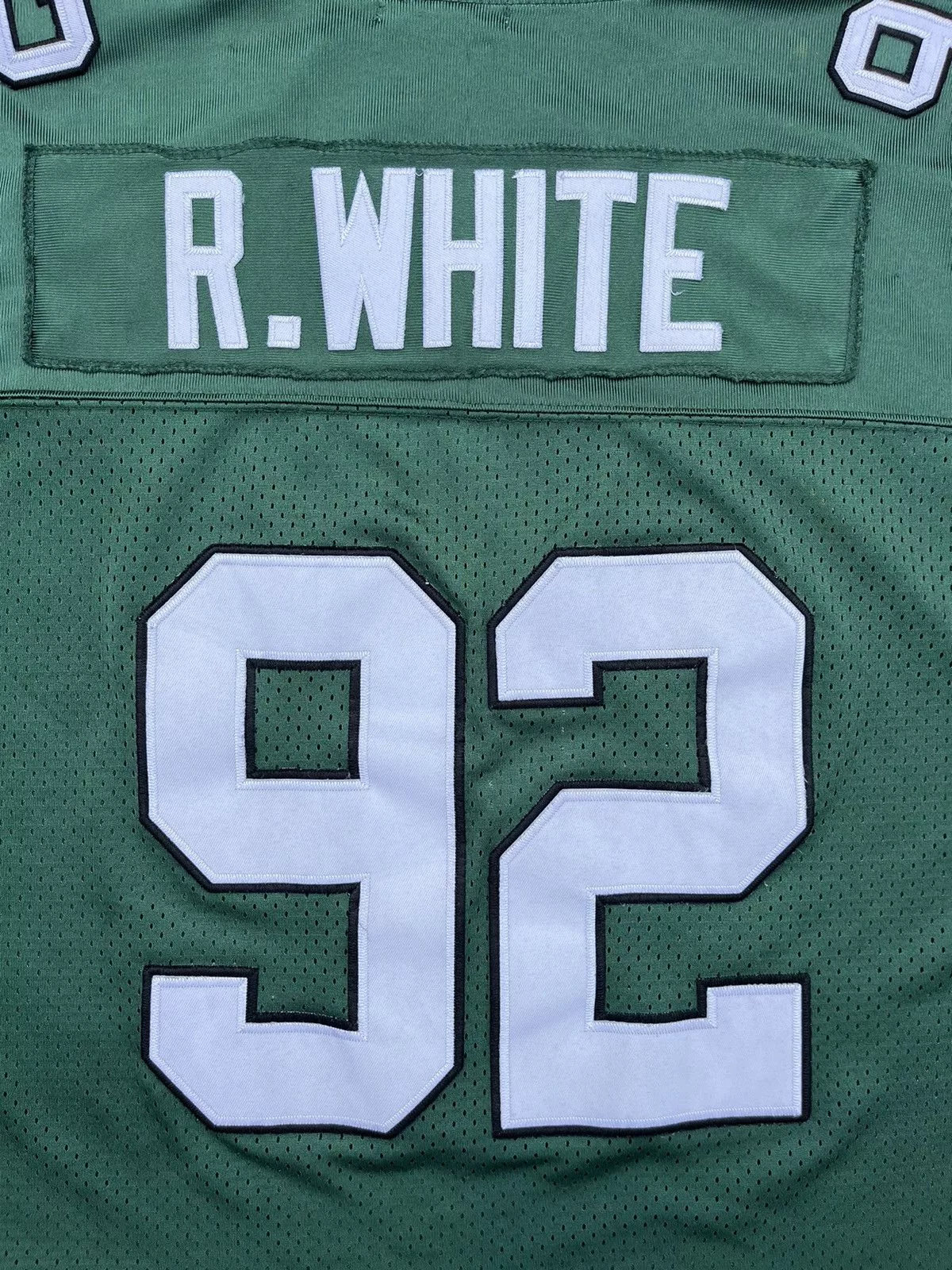 Mitchell & Ness Jerseys Mitchell & Ness × Vintage Reggie White Eagle Vintage Baggy Jersey Green Streetwear
