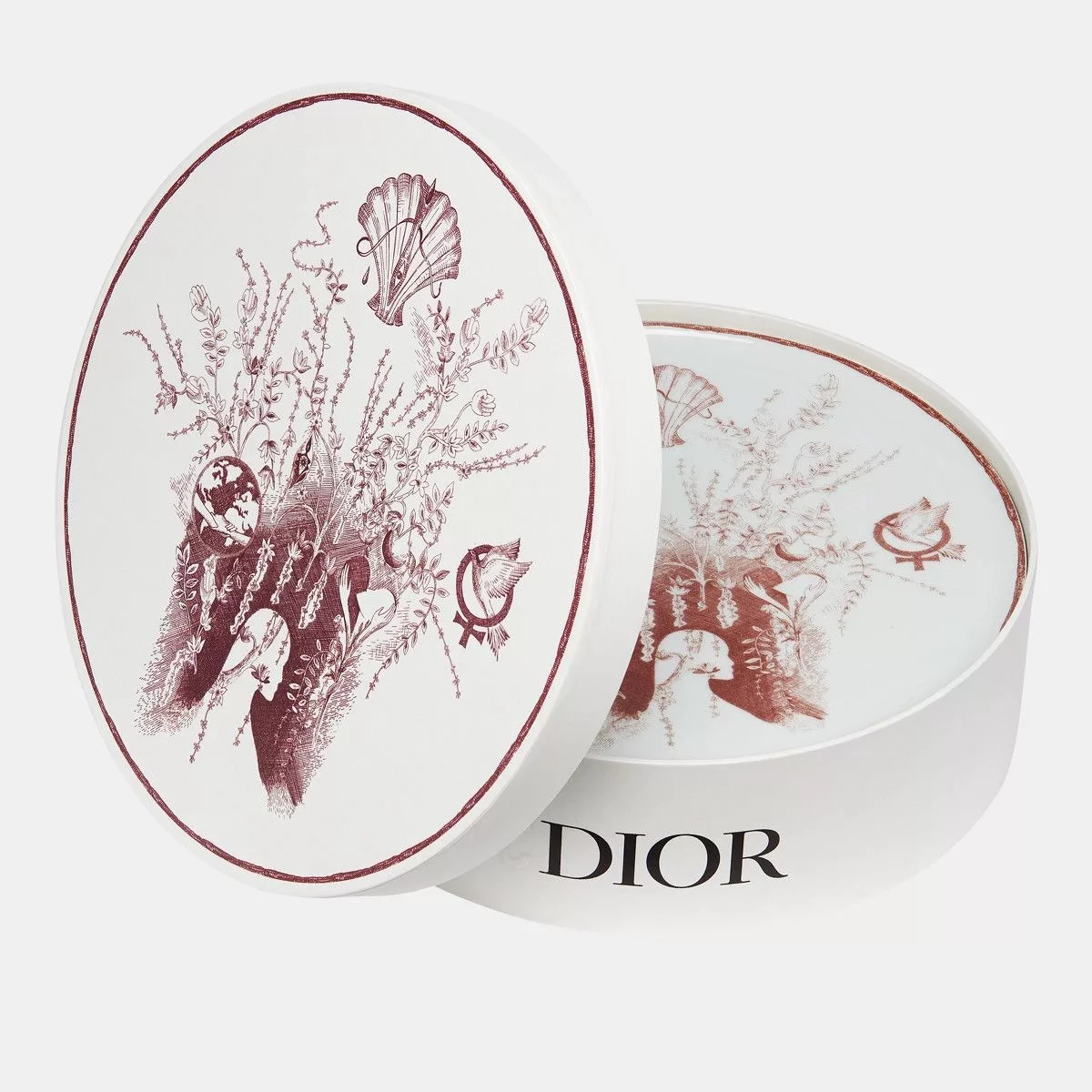 Dior Miscellaneous Dior o1bcso1str0624 Size: OS / 4 Set Dessert Plates in Multicolor