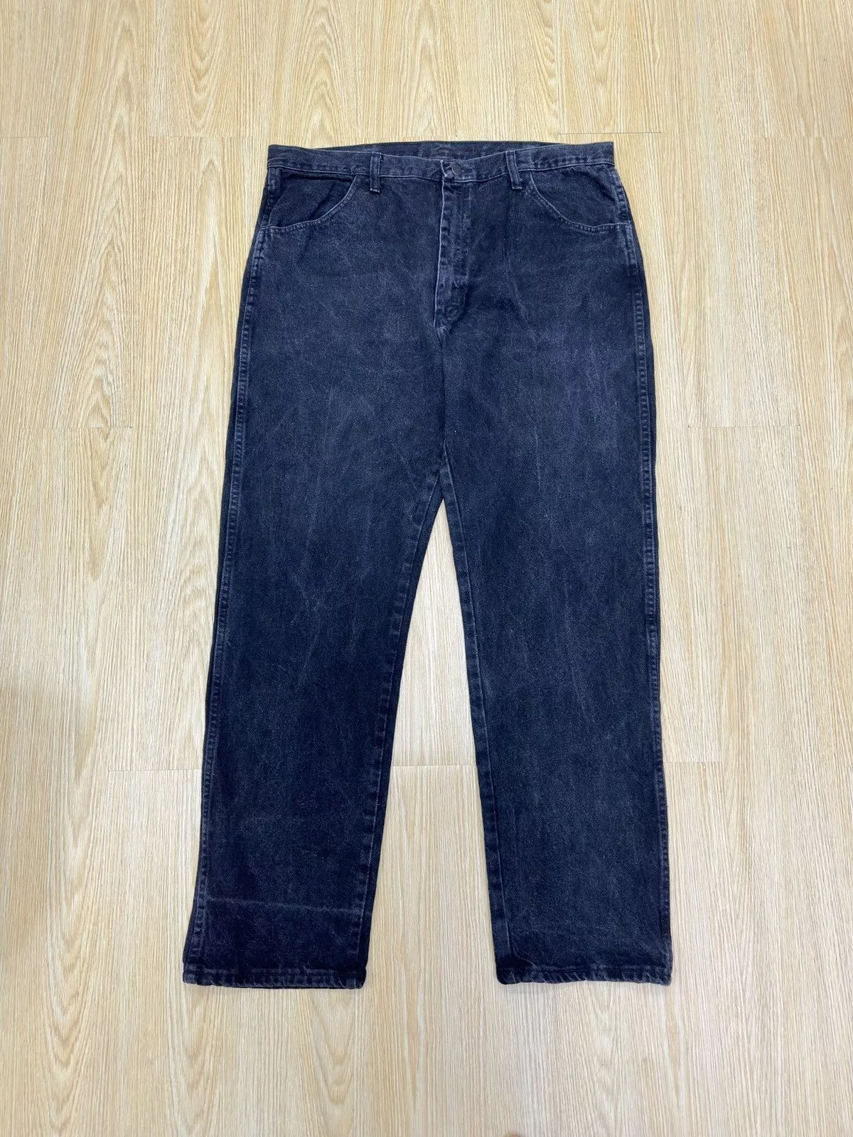 Rustler Denim Rustler × Vintage Vintage Rustler Baggy Big Size 40 Denim Size 40 JJ92 Black