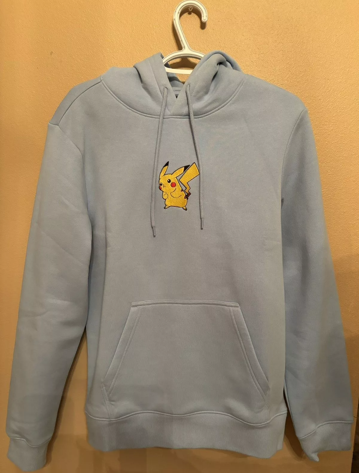 H&M Sweatshirts Hoodies H&M × Pokemon × Vintage Pokemon Pikachu Light Blue Hoodie