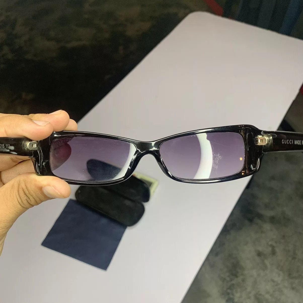 Vintage Gucci Sunglasses Black