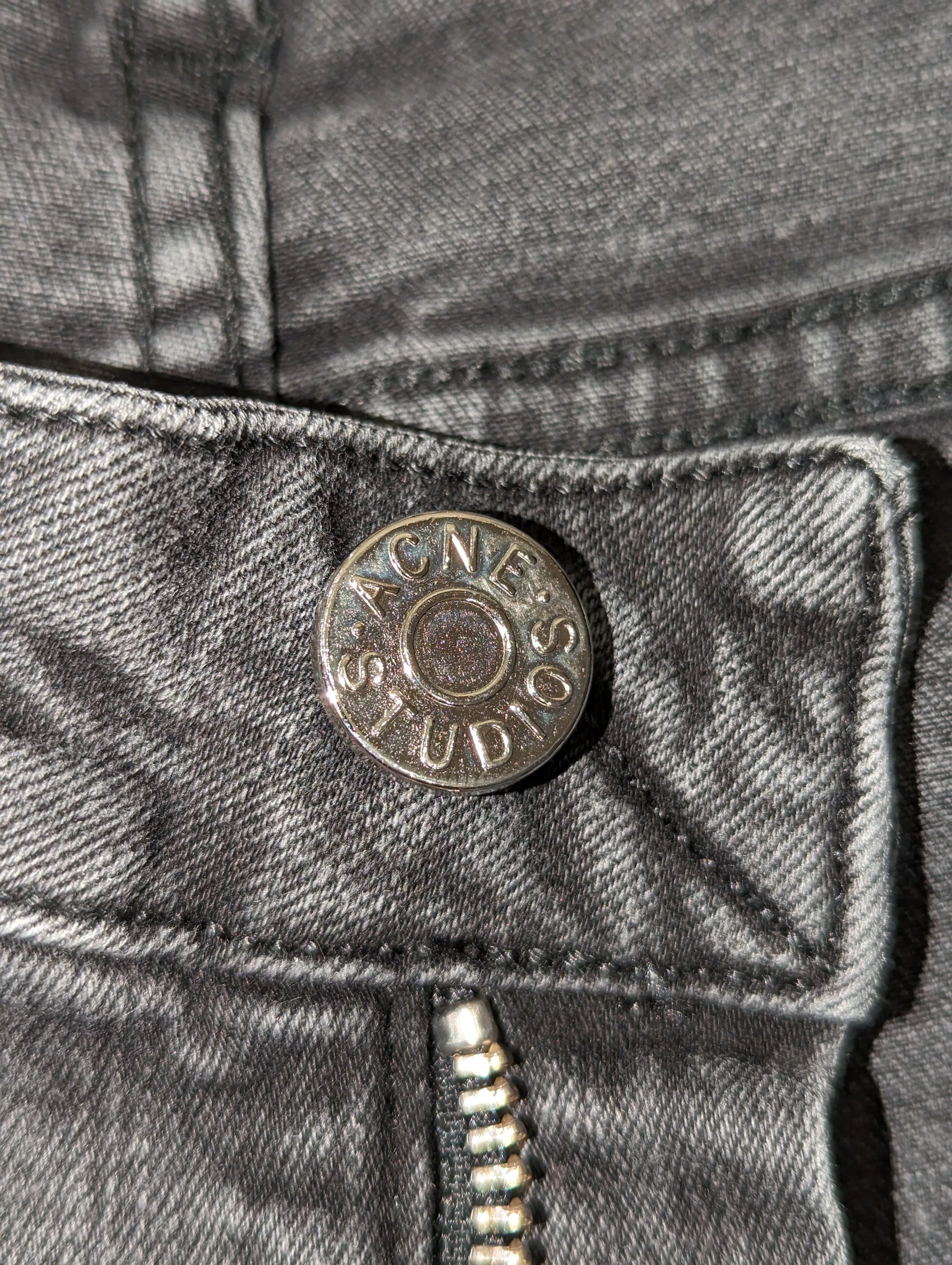 Acne Studios Jeans Acne Studios skin 5 used black
