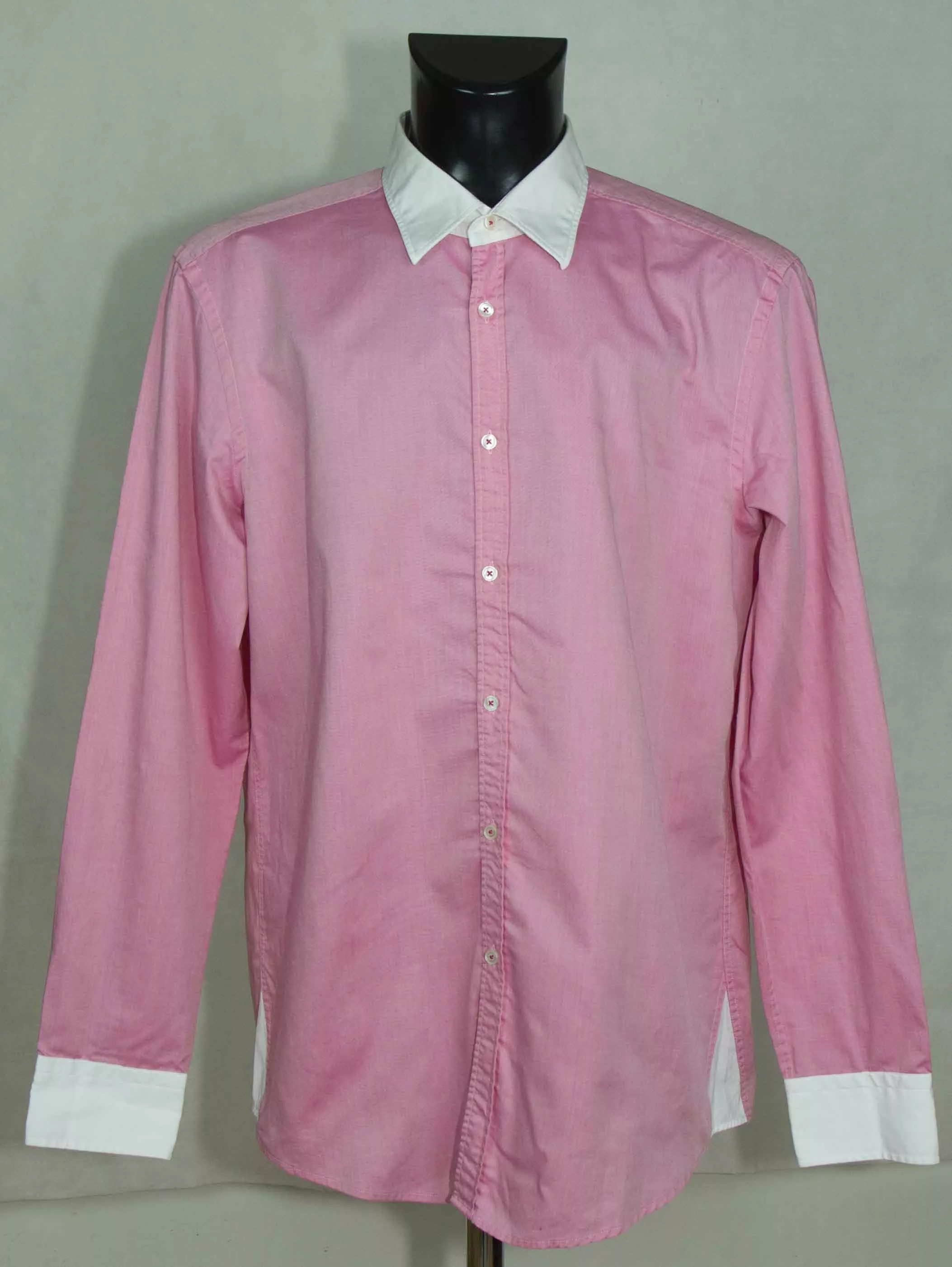 Hugo Boss Shirts Button Ups -- MENS HUGO BOSS SHIRT LONG SLEEVE COTTON SIZE L Pink