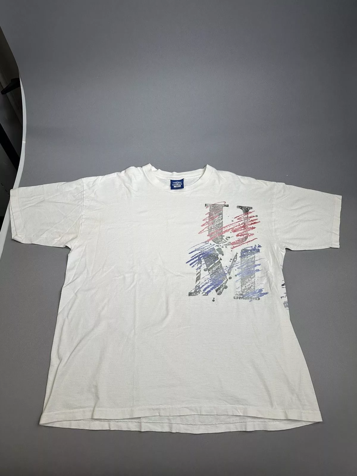 Umbro Short Sleeve T Shirts Umbro × Vintage 1990s Vintage Umbro Tee White