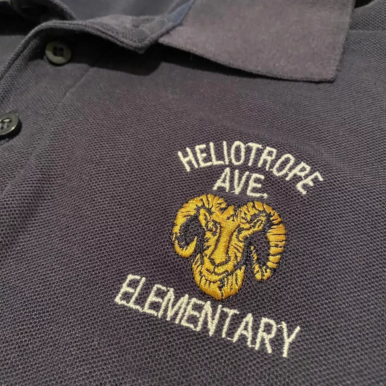 Other Polos Other Heliotrope Ave Elementary polo Blue