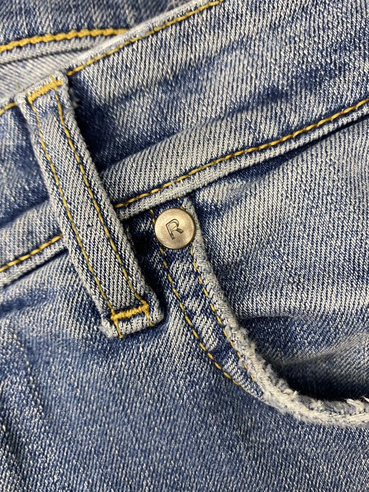 Represent Clo. Denim Represent Clo. Represent Shredded Denim Blue