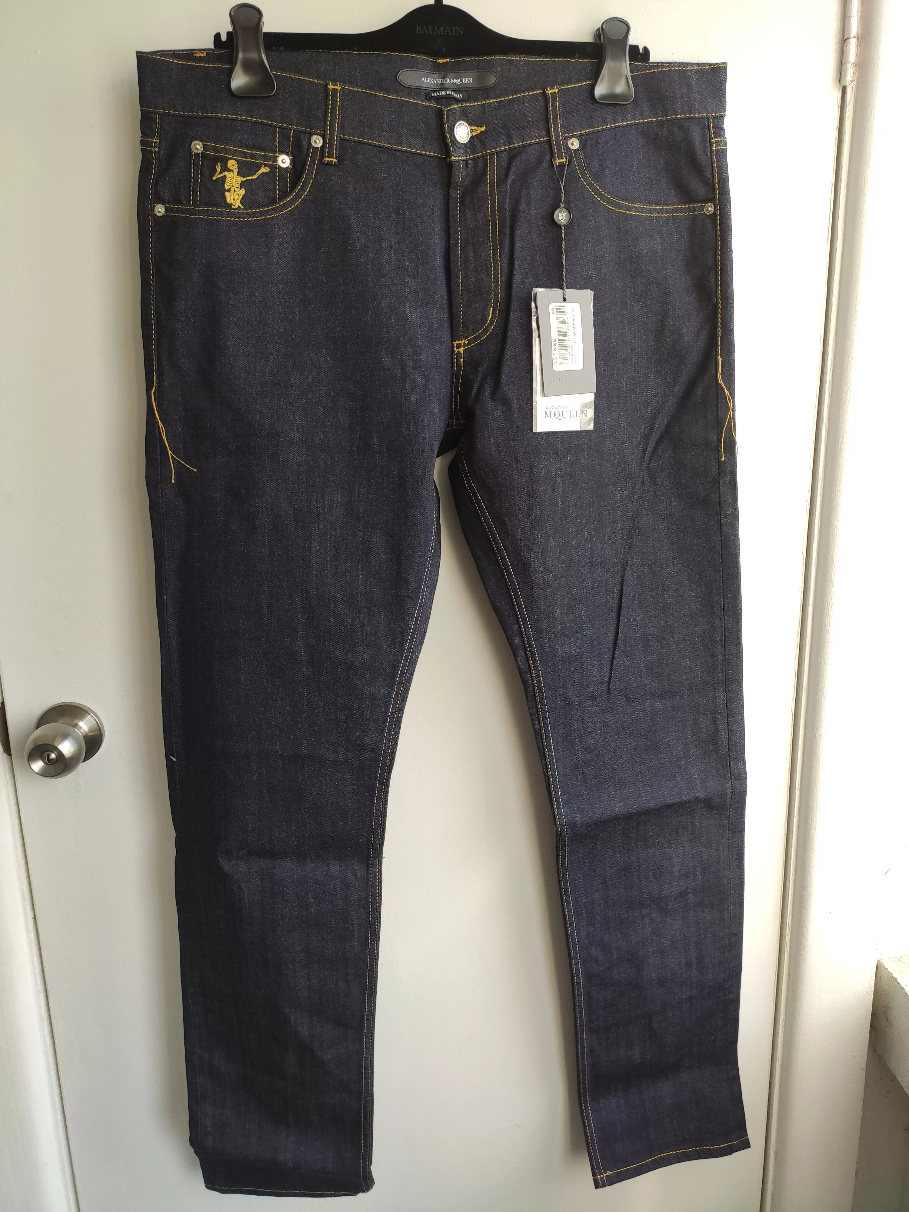 Alexander McQueen Denim Alexander McQueen Jeans Blue