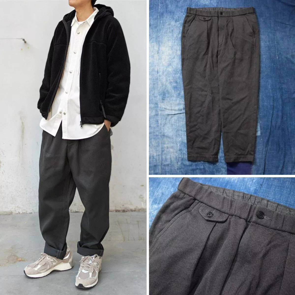 Snow Peak Casual Pants Snow Peak Takibi Serge Pants Black
