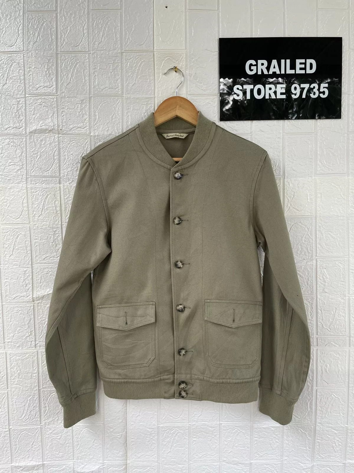 Journal Standard Light Jackets Japanese Brand Journal standard Jacket Green Streetwear
