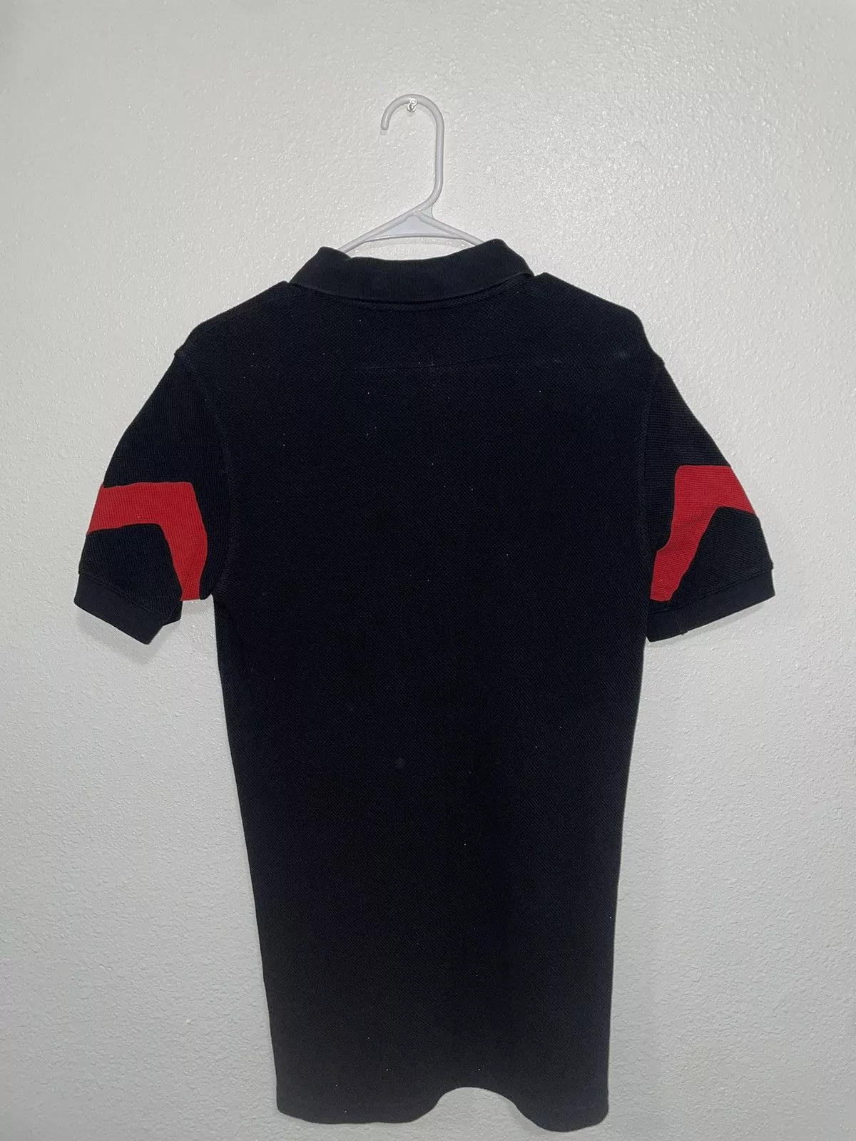 Givenchy Polos Givenchy Black Oversize Button Polo