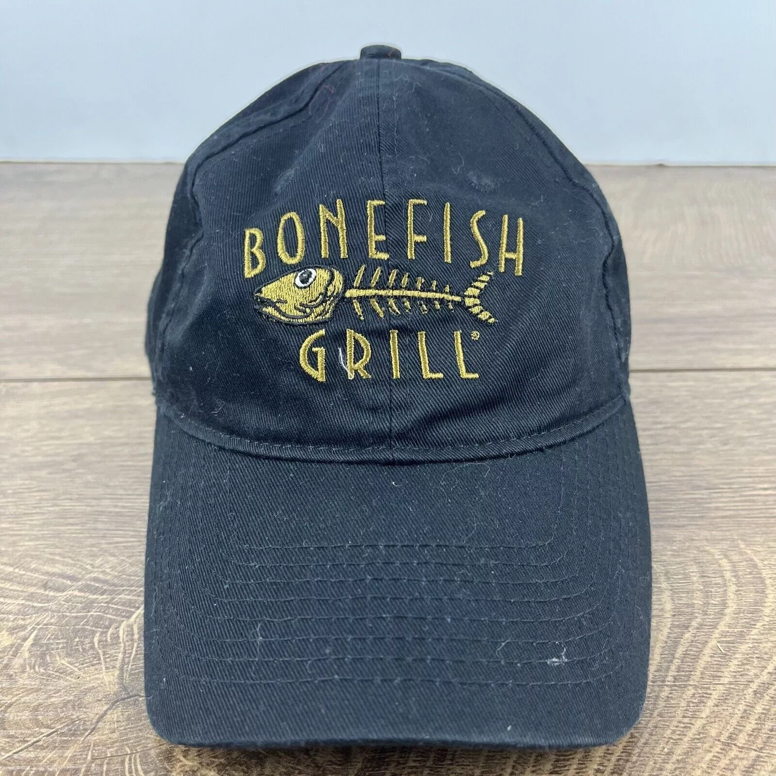 Other Hats Other Bonefish Grill Hat Bonefish Cap Hat Black Hat Adjustable Bla