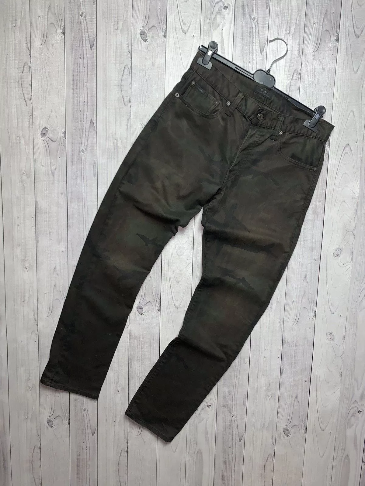 Polo Ralph Lauren denim pants Camo rare Multi